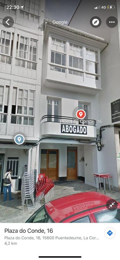 Oktheway Praza Do Conde Apartman Puentedeume Kültér fotó